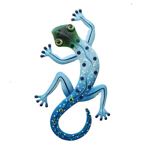 Metal Lizard Gecko Wall Art